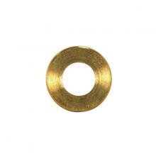  90/2150 - Turned Brass Check Ring; 1/4 IP Slip; Burnished And Lacquered; 1-1/2" Diameter