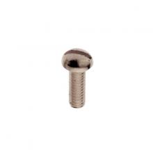 Satco Products Inc. 90/2544 - Steel Round Head Slotted Machine Screws; 8/32; 1/2" Length; Nickel Plated Finish