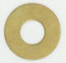 Satco Products Inc. 90/385 - Light Steel Washer; 1/8 IP Slip; 24 Gauge; Brass Plated Finish; 1" Diameter