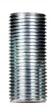  90/606 - 3/8 IP Steel Nipple; Zinc Plated; 1-1/2" Length; 5/8" Wide