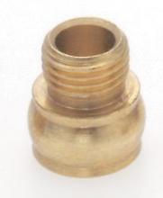  90/642 - Brass Beaded Nozzles Brass Burnished And Lacquered; 1/8 F x 1/8 M