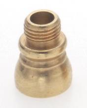 90/643 - Brass Beaded Nozzles Brass Burnished And Lacquered; 1/4 F x 1/8 M