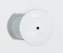  90/649 - 4" Neckless Ball Holder With Insert; White