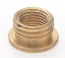  90/963 - Brass Reducing Bushing; Unfinished; 1/4 M x 1/8 F; With Shoulder