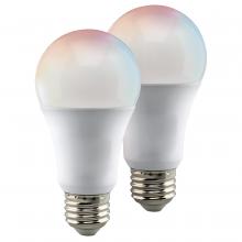  S11275 - 10 Watt; A19 LED; RGB & Tunable White; Starfish IOT; 120 Volt; 800 Lumens; 2-Pack