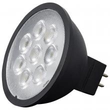  S11399 - 6.5 Watt MR16 LED; Black Finish; 5000K; GU5.3 Base; 500 Lumens; 12 Volt