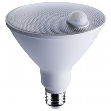 S11443 - 14 Watt PAR38 LED; White; 3000K; 1100 Lumens; 120 Volt; PIR Sensor; Non-Dimmable