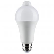  S11445 - 12 Watt A19 LED; White; 3000K; 1050 Lumens; 120 Volt; PIR Sensor; Non-Dimmable