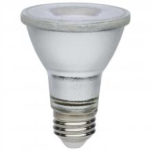  S11496 - 7 Watt Econo LED PAR20; 5000K; 35 Degree Beam Angle; Medium Base; 120-277 Volt; Silver Finish