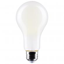  S12445 - 17 Watt; A21 LED; Frost Finish; Medium base; 4000K; 120 Volt