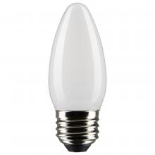  S21287 - 4 Watt B11 LED; Frost; Medium base; 90 CRI; 2700K; 120 Volt