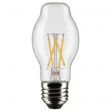  S21331 - 5 Watt BT15 LED; Clear; Medium base; 90 CRI; 4000K; 120 Volt