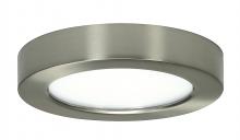  S29321 - Blink - 10.5W- 5.5" Surface Mount LED - 2700K- Round Shape - Brushed Nickel Finish - 120V