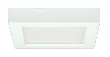  S29324 - Blink - 10.5W- 5.5" Surface Mount LED - 2700K- Square Shape - White Finish - 120V