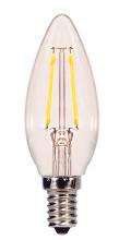  S29920 - 2.5 Watt B11 LED; Clear; Candelabra base; 2700K; 200 Lumens; 120 Volt