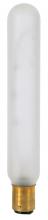  S3249 - 25 Watt T6 1/2 Incandescent; Frost; 1500 Average rated hours; 170 Lumens; DC Bay base; 130 Volt