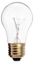  S3720 - 40 Watt A15 Incandescent; Clear; Appliance Lamp; 2500 Average rated hours; 300/225 Lumens; Medium