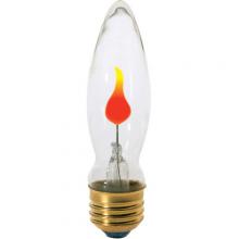  S3760 - 3 Watt CA9 Incandescent; Clear; 1000 Average rated hours; Medium base; 120 Volt; Carded
