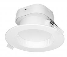 Satco Products Inc. S39012 - 7 watt LED Direct Wire Downlight; 4 inch; 3000K; 120 volt; Dimmable