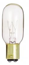  S3906 - 15 Watt T7 Incandescent; Clear; 2500 Average rated hours; 95 Lumens; DC Bay base; 130 Volt