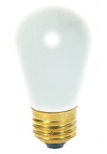  S4566 - 11 Watt S14 Incandescent; Frost; 2500 Average rated hours; 65 Lumens; Medium base; 130 Volt; Carded