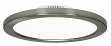  S9883 - Blink - 12W- 7" Surface Mount LED - 3000K- Brushed Nickel Finish - 120-277V