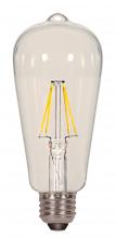  S9895 - 7 Watt ST19 LED; Clear; Medium base; 3000K; 800 Lumens; 120 Volt