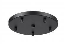  CP1205R-MB - 5 Light Ceiling Plate