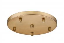  CP1205R-RB - 5 Light Ceiling Plate