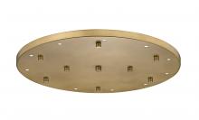  CP2411R-RB - 11 Light Ceiling Plate