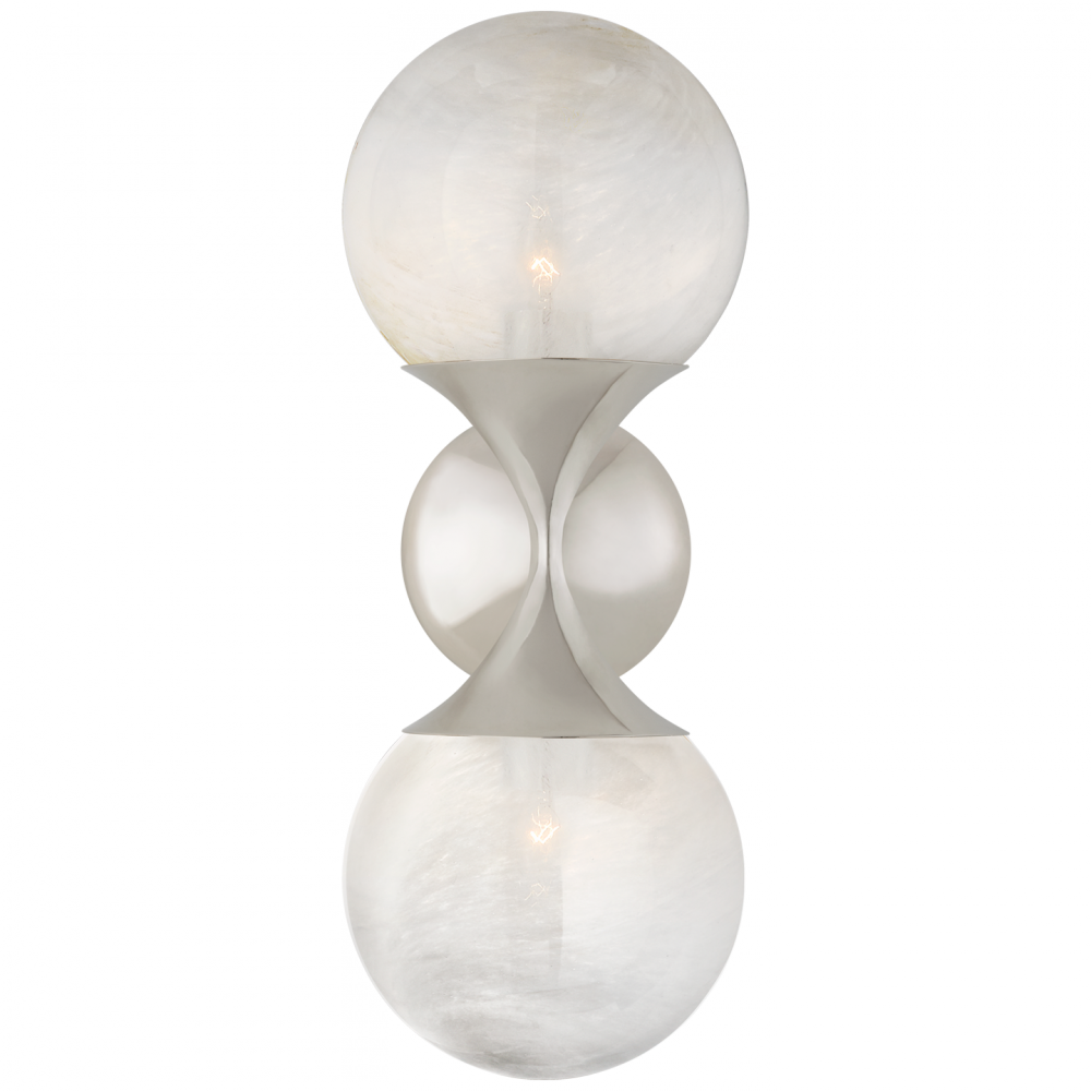 Cristol Small Double Sconce