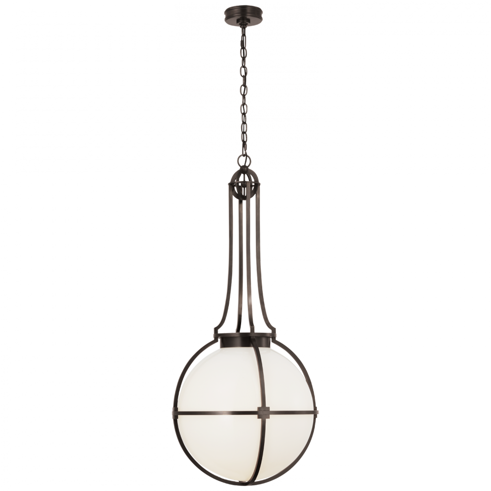 Gracie Large Captured Globe Pendant