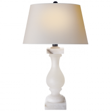Visual Comfort & Co. Signature Collection CHA 8924ALB-NP - Balustrade Table Lamp