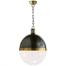 Visual Comfort & Co. Signature Collection TOB 5064BZ/HAB-WG - Hicks Extra Large Pendant