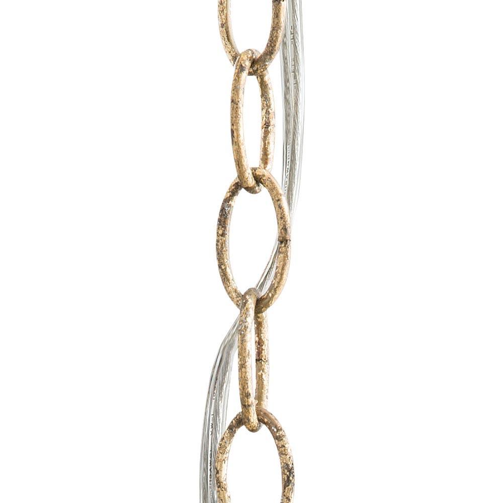3' Chain- Gold Leafed Iron