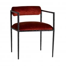 Arteriors Home 4896 - Barbana Chair Rust Velvet