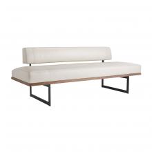 Arteriors Home DB8003 - Tuck Bench Ivory Leather