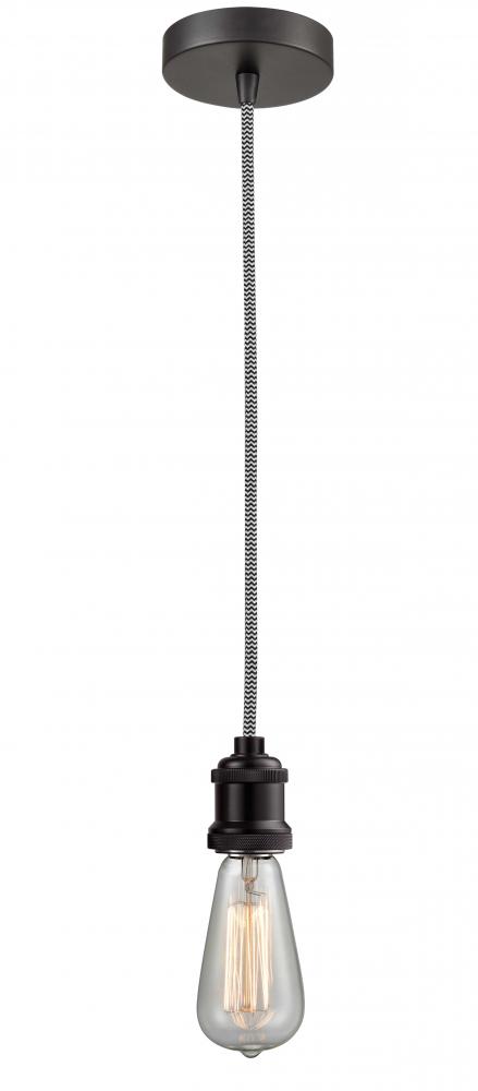 Edison - 1 Light - 2 inch - Oil Rubbed Bronze - Cord hung - Mini Pendant