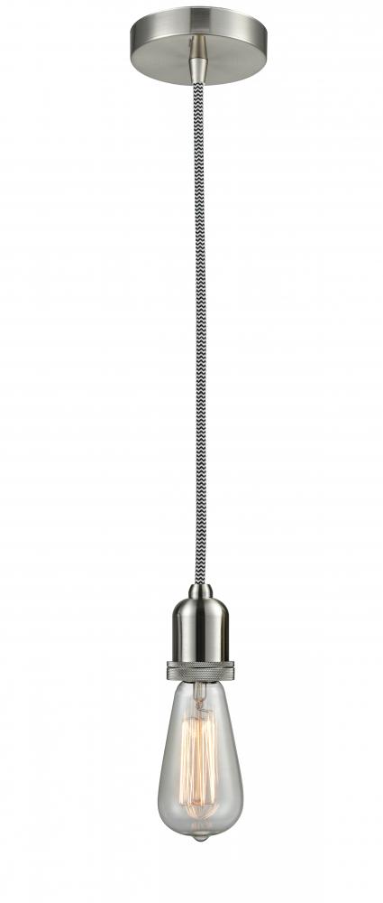 Whitney - 1 Light - 2 inch - Satin Nickel - Cord hung - Mini Pendant