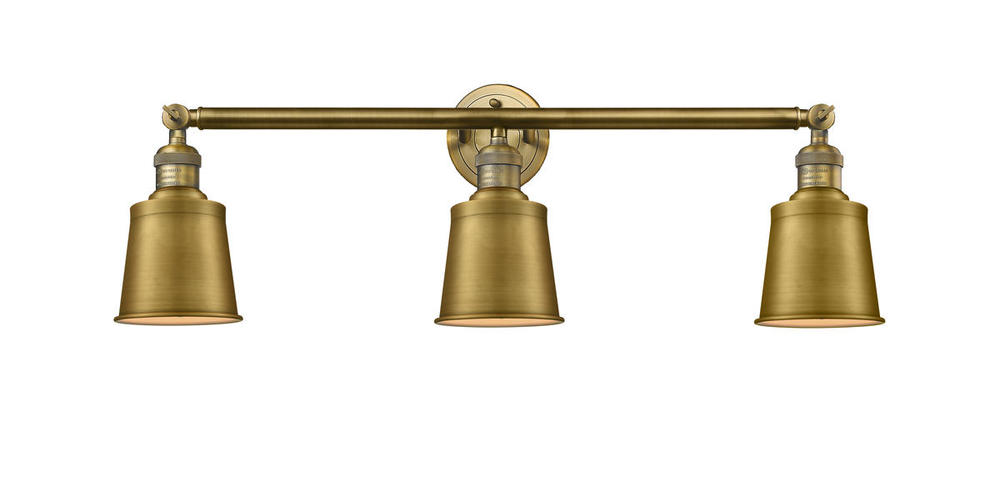 Addison - 3 Light - 32 inch - Brushed Brass - Bath Vanity Light
