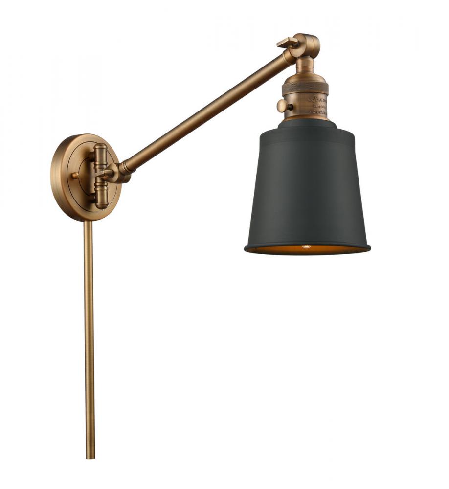 Addison - 1 Light - 8 inch - Brushed Brass - Swing Arm