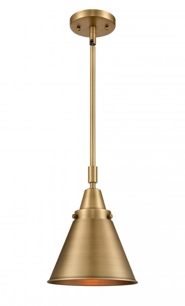 Appalachian - 1 Light - 8 inch - Brushed Brass - Mini Pendant