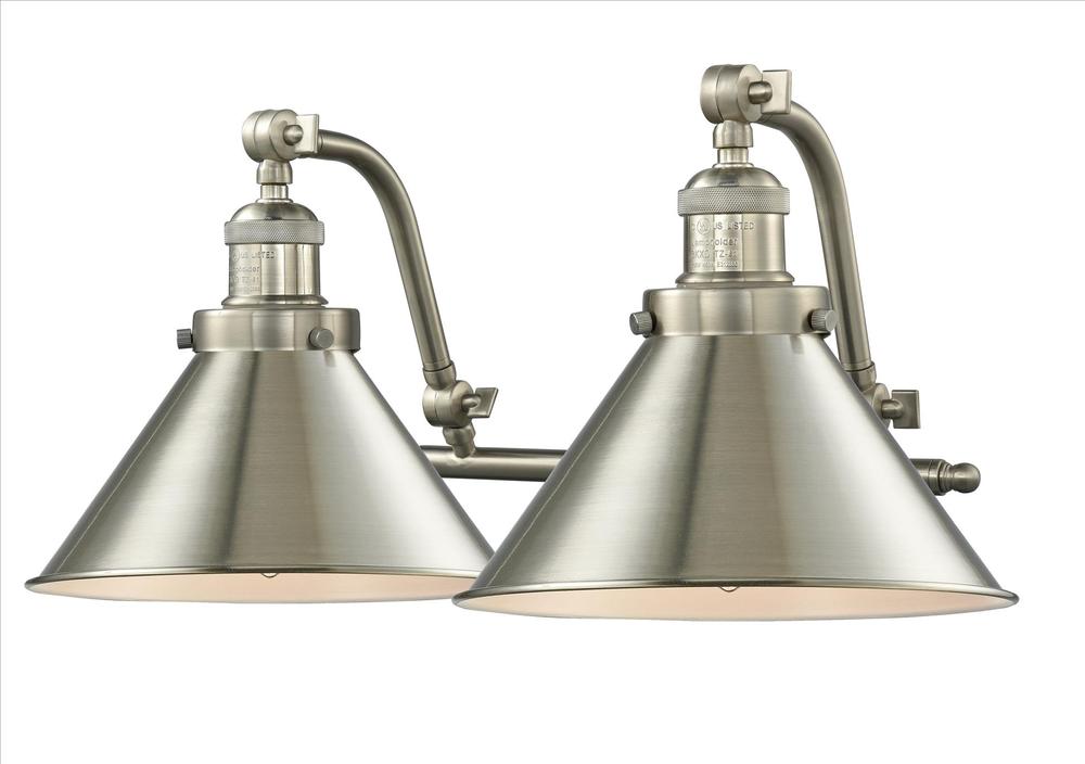 2 Light Vintage Dimmable LED Briarcliff 18 inch Bathroom Fixture