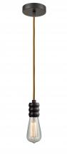 Innovations Lighting 100OB-10CR-5OB - Gatsby - 1 Light - 2 inch - Oil Rubbed Bronze - Cord hung - Mini Pendant
