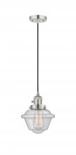 Innovations Lighting 201CSW-PN-G534 - Oxford - 1 Light - 7 inch - Polished Nickel - Cord hung - Mini Pendant