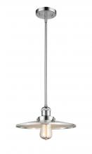  201S-PC-MFR-PC-12-LED - Appalachian - 1 Light - 12 inch - Polished Chrome - Stem Hung - Mini Pendant