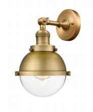  203-BB-HFS-62-BB - Hampden - 1 Light - 7 inch - Brushed Brass - Sconce