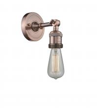  203-AC - Bare Bulb - 1 Light - 5 inch - Antique Copper - Sconce