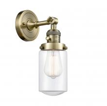  203SW-AB-G312 - Dover - 1 Light - 5 inch - Antique Brass - Sconce