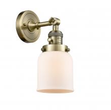  203SW-AB-G51 - Bell - 1 Light - 5 inch - Antique Brass - Sconce